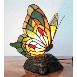 Tiffany Schmetterling Lampe im Tiffany Stil K165