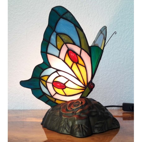 Tiffany Schmetterling Lampe im Tiffany Stil K168