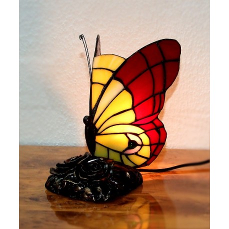 Tiffany Schmetterling Lampe im Tiffany Stil N18