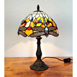 Tiffany Tischleuchte Dragonfly im Tiffany Stil  K138