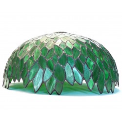 Tiffany Lampenschirm im Tiffany Stil grün S40-96