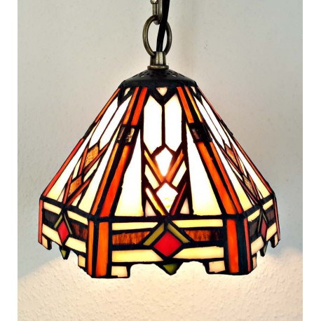 Tiffany Deckenleuchte Ø 20 cm im Tiffany Stil F260