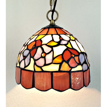  Tiffany Deckenleuchte Ø 20 cm im Tiffany Stil F264