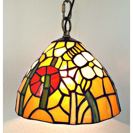 Tiffany Deckenleuchte Ø 20 cm im Tiffany Stil F270