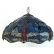 Tiffany Dragonfly blau Deckenleuchte im Tiffany Stil  Ø 40 cm F312