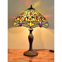 Tiffany Tischleuchte Dragonfly im Tiffany Stil T158