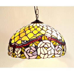 Tiffany Deckenleuchte im Tiffany Stil Pendelleuchte F323