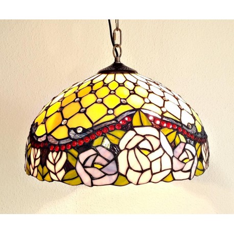 Tiffany Deckenleuchte im Tiffany Stil Pendelleuchte F323
