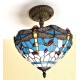 Tiffany Deckenleuchte im Tiffany Stil D241