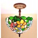 Tiffany Deckenleuchte im Tiffany Stil D242