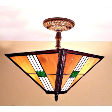 Tiffany Deckenleuchte im Tiffany Stil D250