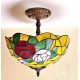 Tiffany Deckenleuchte im Tiffany Stil D253