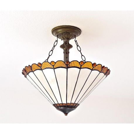 Tiffany Deckenleuchte im Tiffany Stil D206