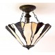 Tiffany Deckenleuchte im Tiffany Stil D219