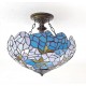 Tiffany Deckenleuchte im Tiffany Stil D228