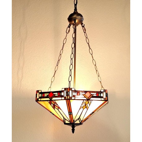 Tiffany Deckenleuchte im Tiffany Stil Deckenlampe B40