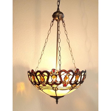 Tiffany Deckenleuchte im Tiffany Stil Deckenlampe B47