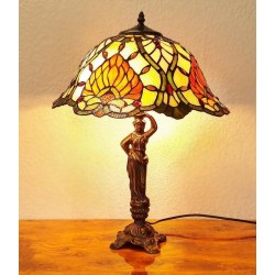 Tiffany Tischleuchte im Tiffany Stil Tischlampe A202
