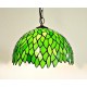 Tiffany Deckenleuchte grün im Tiffany Stil Deckenlampe F378