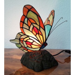 Tiffany Schmetterling Lampe im Tiffany Stil K161