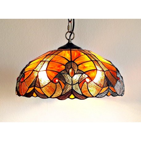 Tiffany Deckenleuchte im Tiffany Stil F412