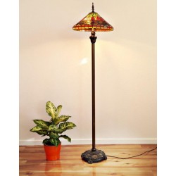 Tiffany Stehlampe im Tiffany Stil STL123