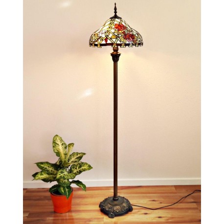 Tiffany Stehlampe im Tiffany Stil STL124